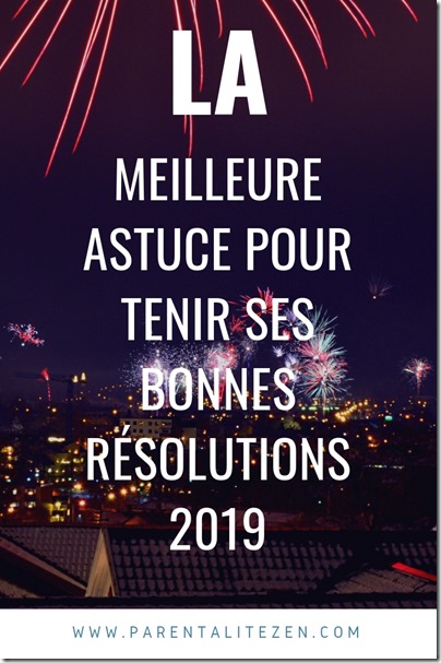 Tenir ses bonnes résolutions 2019 pinterest