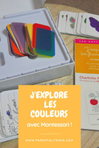 Pinterest - J'explore les couleurs