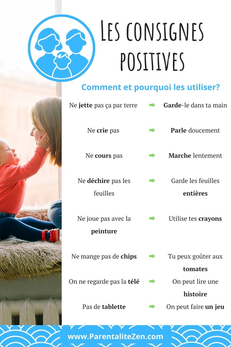 Les consignes positives - Pinterest